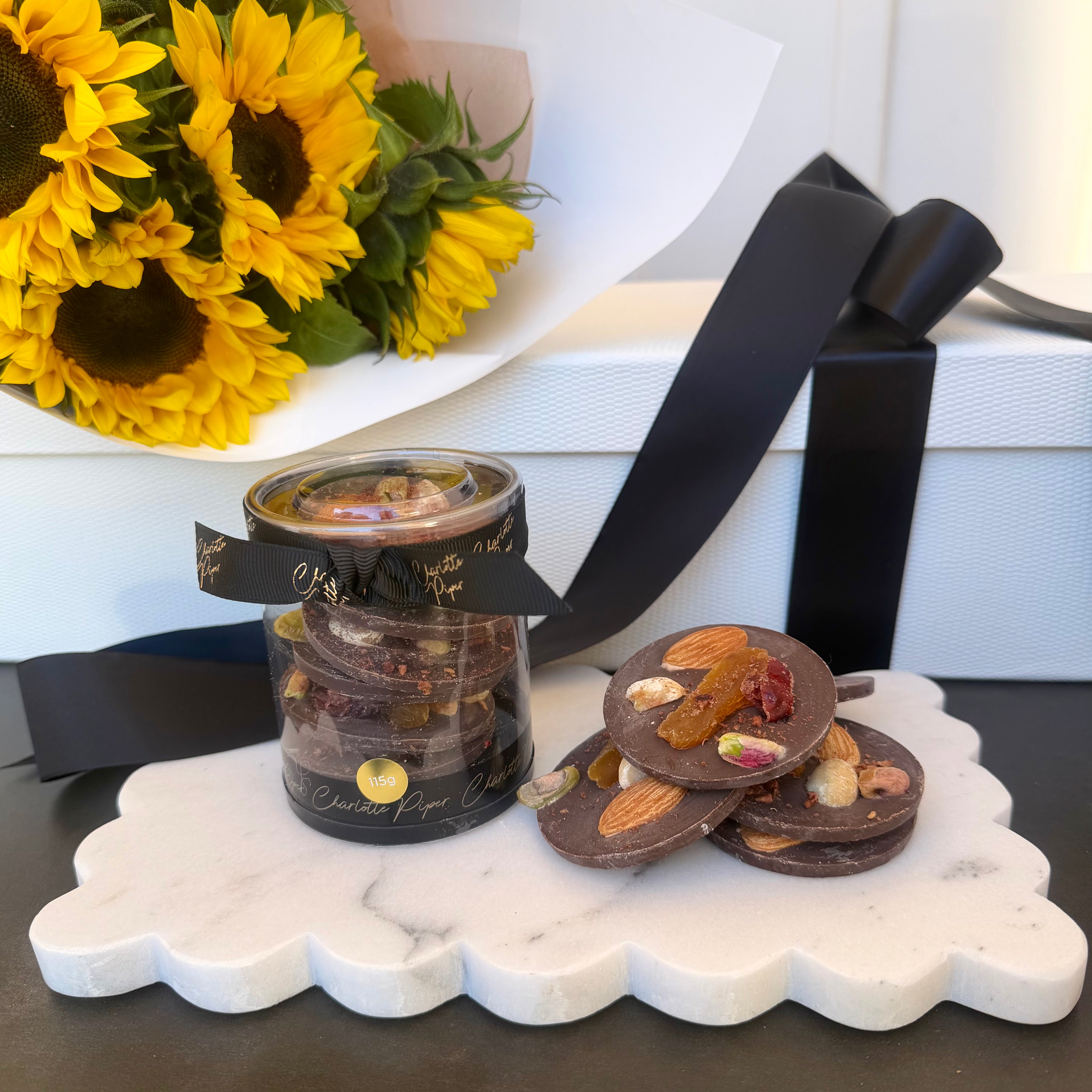 Sunflower & Chocolate Gift Box