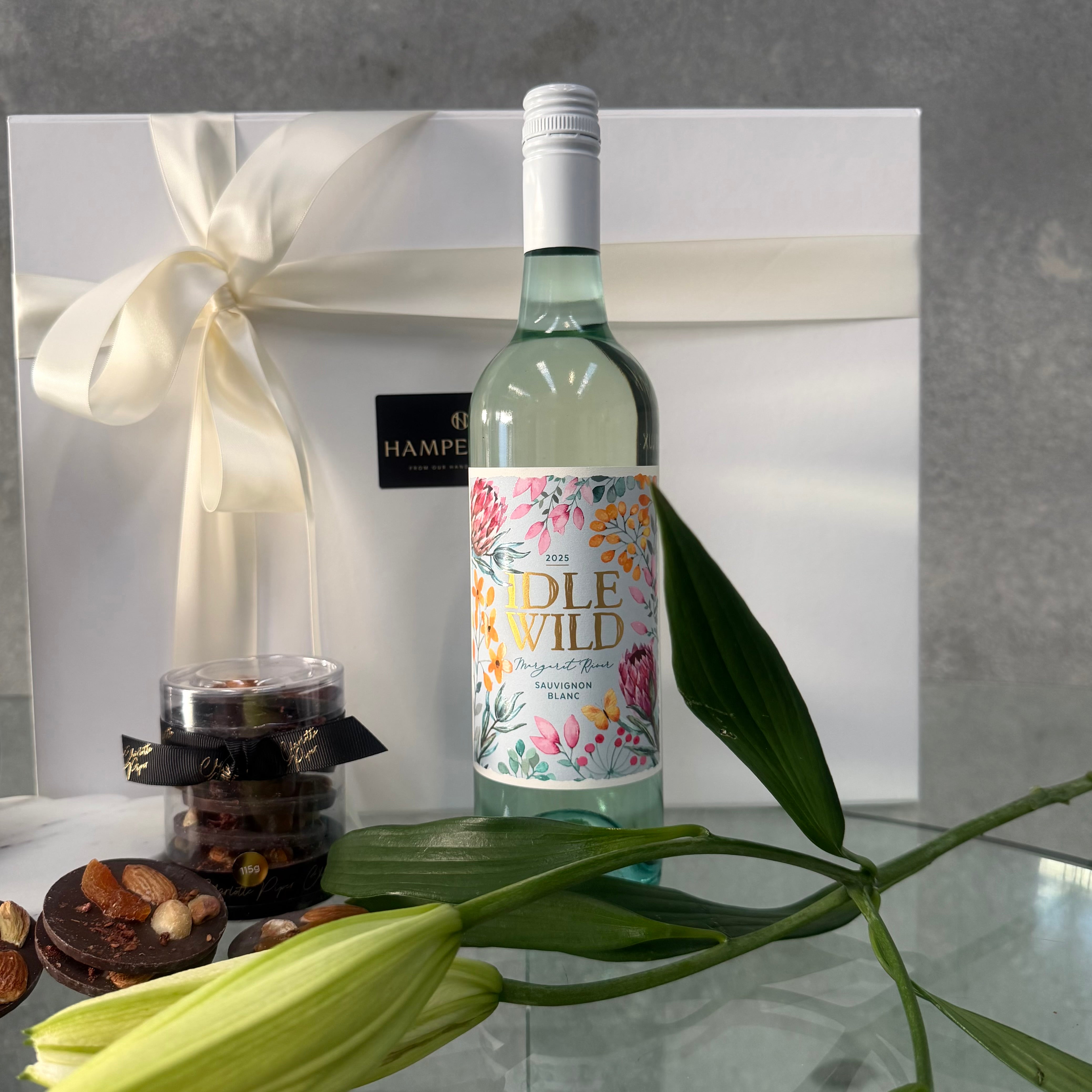 Margaret River White Wine & Sweet Treats Hamper