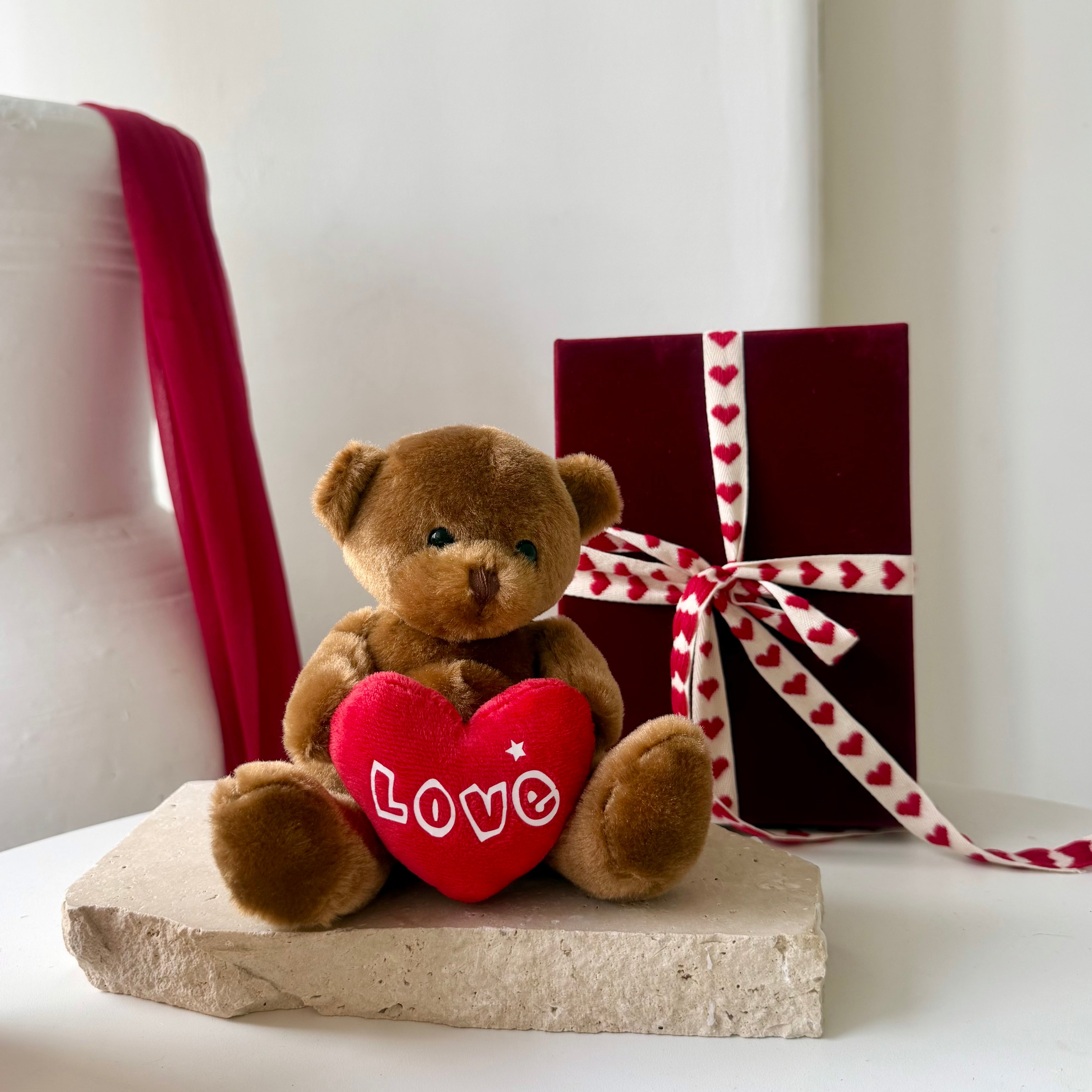 Teddy & Candle Gift Box
