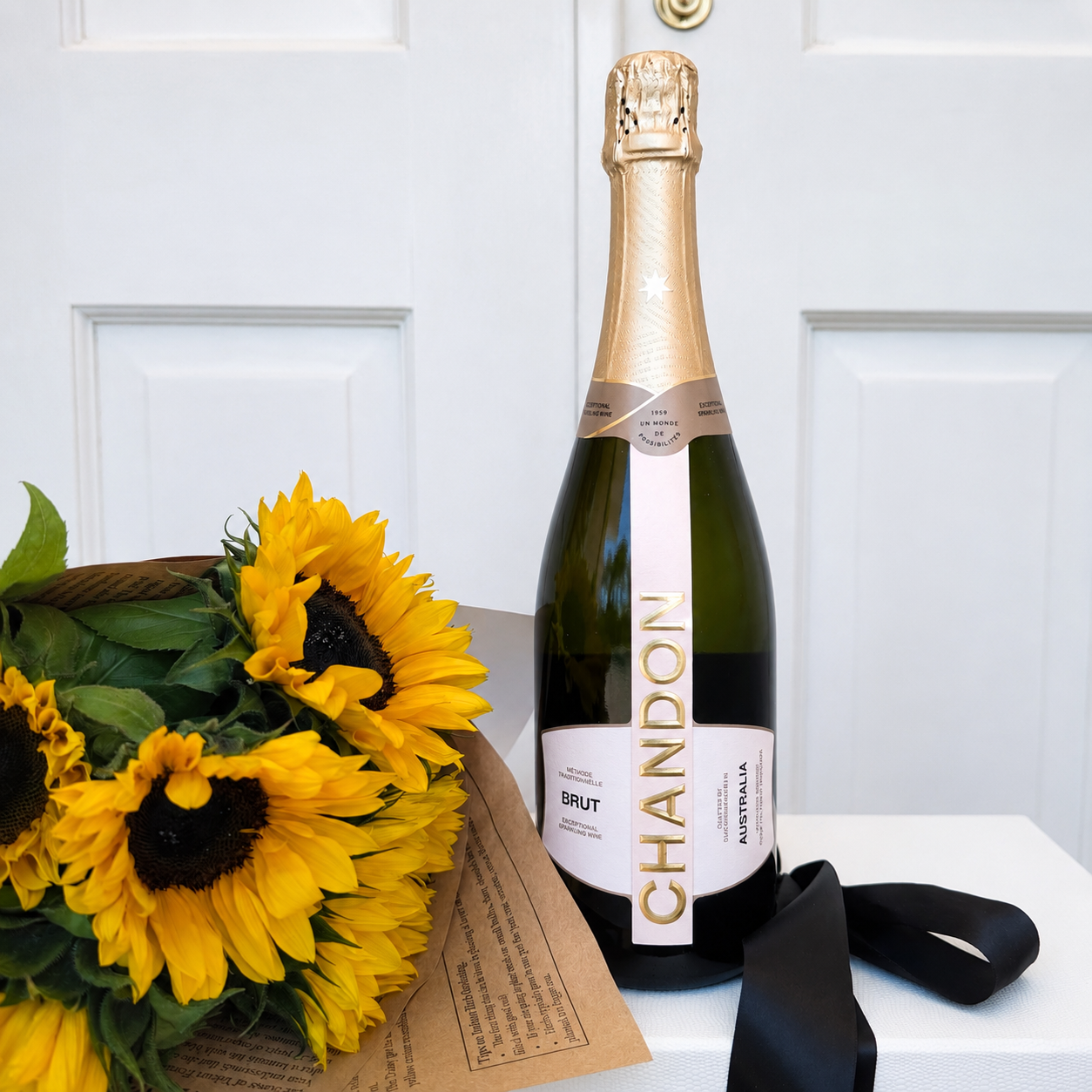 Sunflower & Chandon Gift Box