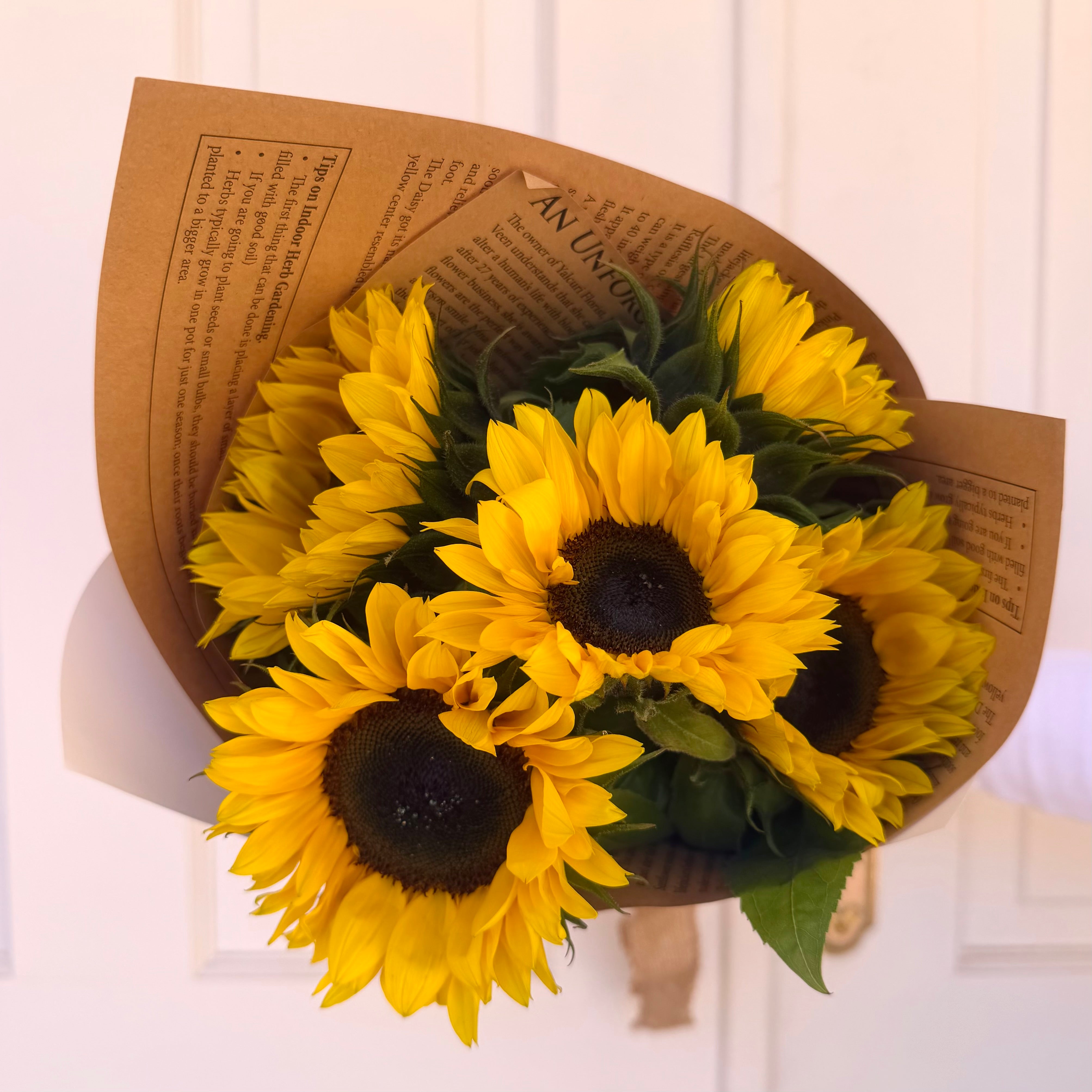 Sunflowers & Margaret River White Wine Gift Box