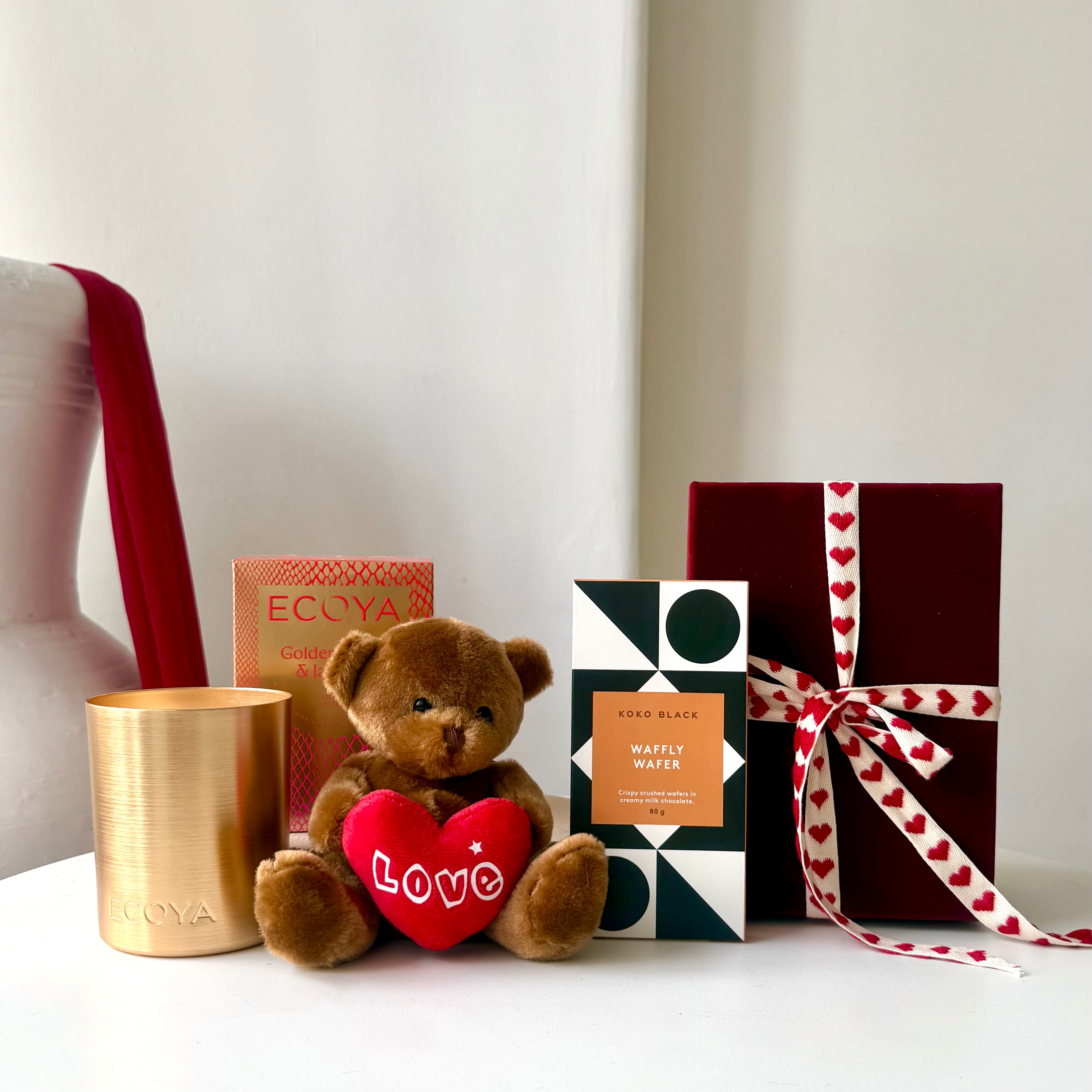 Teddy & Candle Gift Box